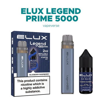 Elux Legend Prime 5000 Refillable Pod Kit - From £8.99